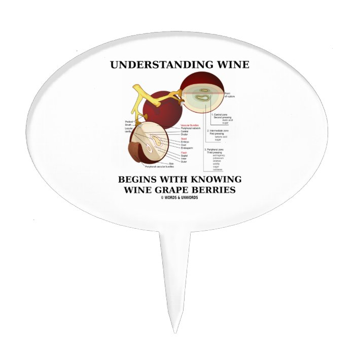 Understanding Wine Begins With Knowing Wine Grape Cake Pick