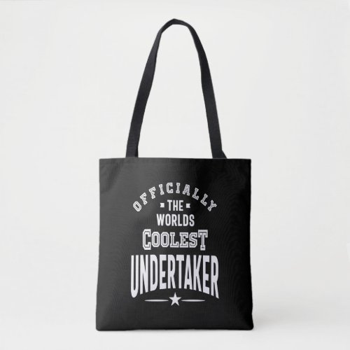 Undertaker Job Title Gift Tote Bag