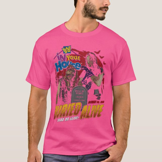 Undertaker  Mankind Buried Alive Match T-Shirt (Front)