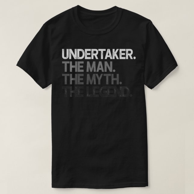 Undertaker The Man Myth Legend Gift Pullover  (Design Front)