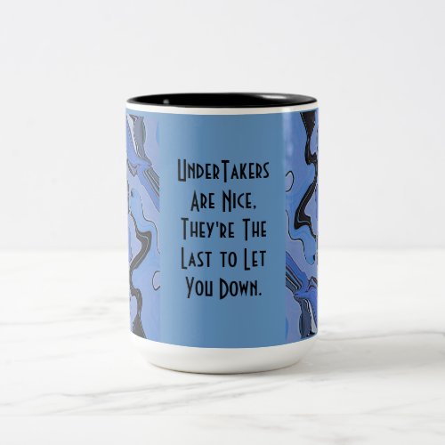 Undertakers joke mug