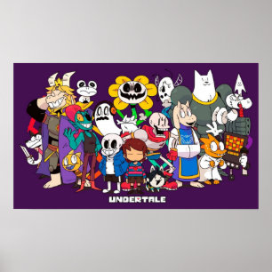 Undertale Adventure Poster