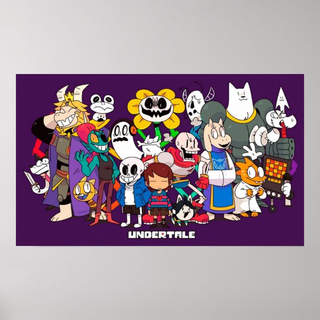 Undertale Adventure Poster (Front)