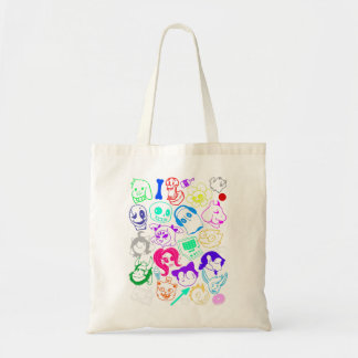 Undertale Doodle Mashup  Tote Bag