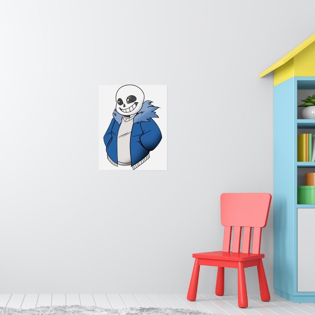 Undertale Sans Vector Poster | Zazzle