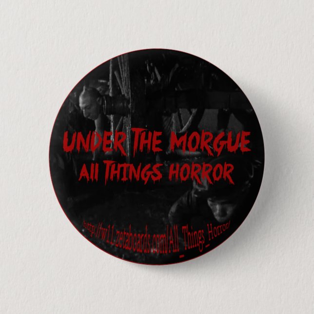 UnderTheMorgue 'Freaks' Button (Front)