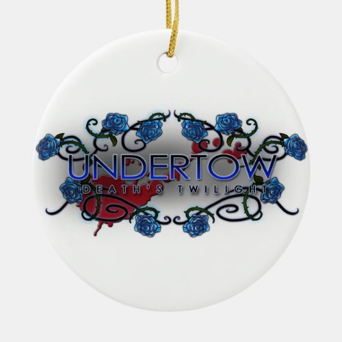 Undertow Circle Christmas Ornament