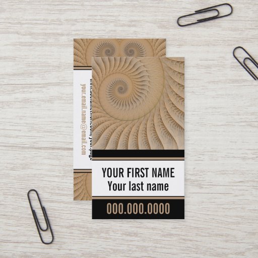 Customizable The Edge of the Sea Personal Business Cards