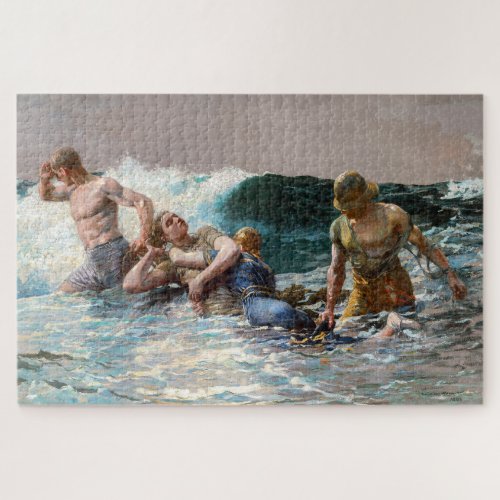 Undertow  Winslow Homer  Jigsaw Puzzle