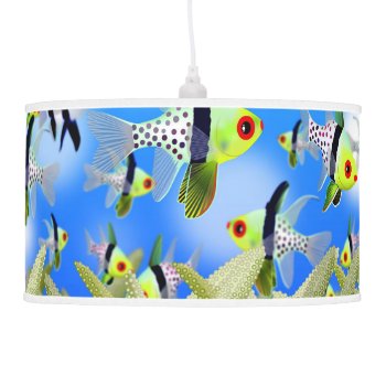 Underwater 28 Ceiling Lamp by Ronspassionfordesign at Zazzle