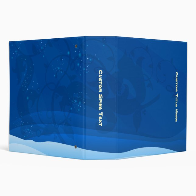 Underwater 3 Ring Binder (Background)