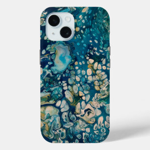 Underwater Abstract Fantasy iPhone 15 Case