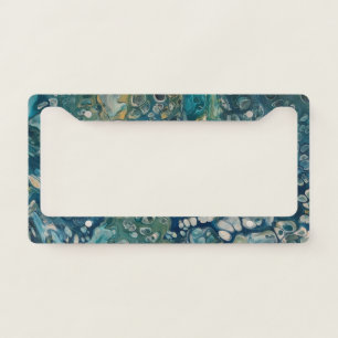 Underwater Abstract Fantasy  License Plate Frame
