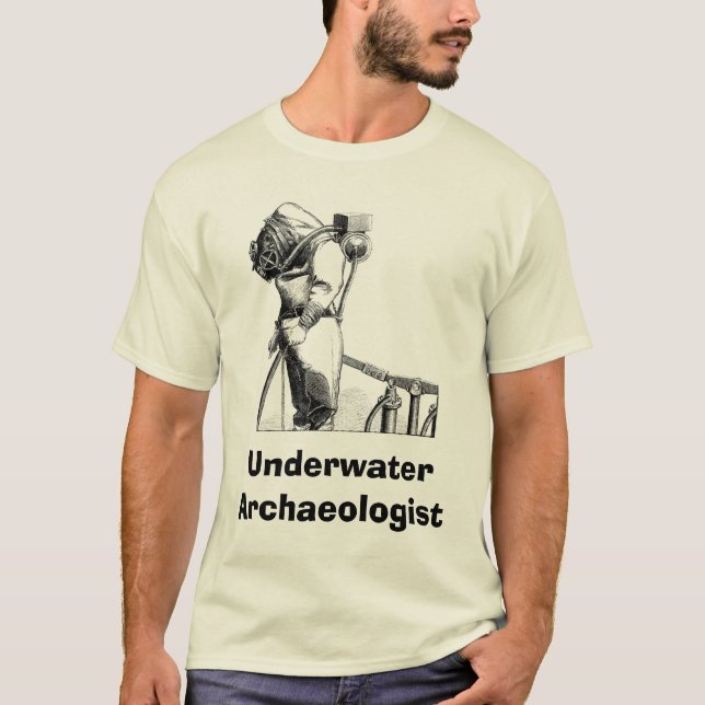 Underwater Archaeologist T-Shirt (Front)