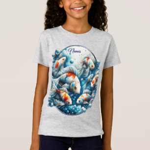 Underwater Art of Fish & Coral in Acrylic paints T-Shirt