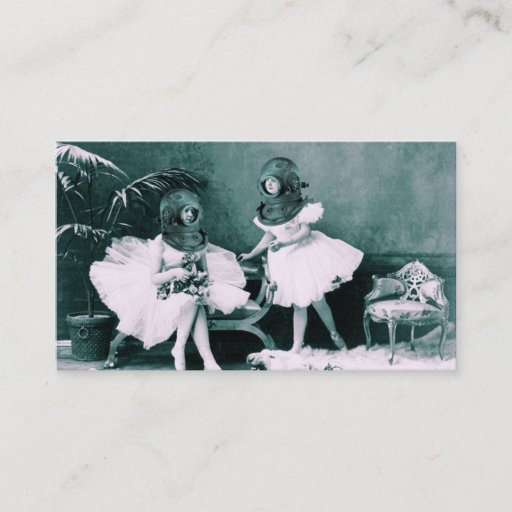 Customizable Underwater Ballet Business Card Template