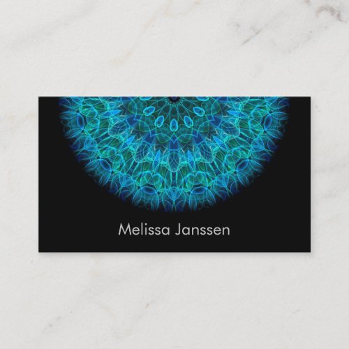 Underwater Beauty _Mandala_ Business Card