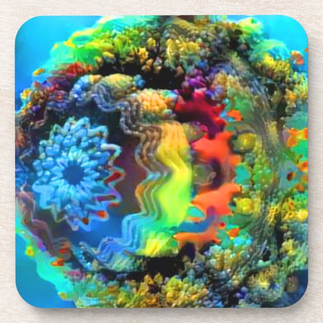 Underwater Beverage Coaster (Front)