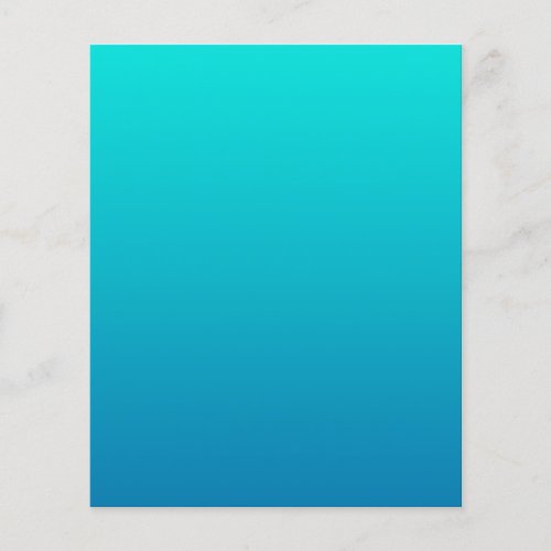 Underwater Blue and Teal Gradient Background Flyer