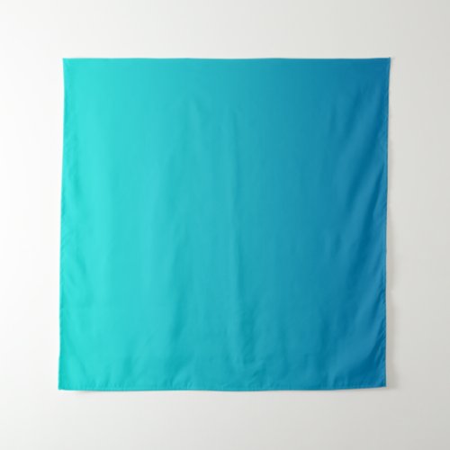 Underwater Blue and Teal Gradient Background Tapestry