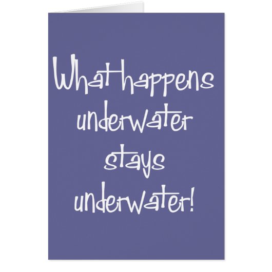 Underwater Cards (Front)