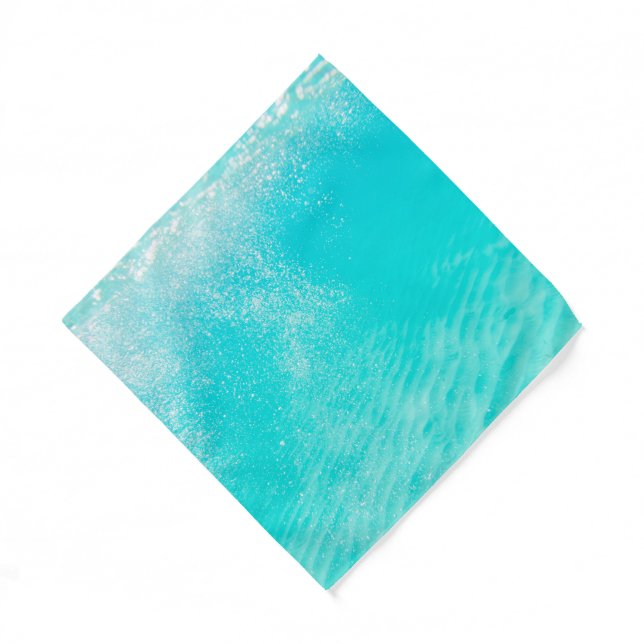 Underwater Caribbean Bubbles Dream 3 Bandana (Front)