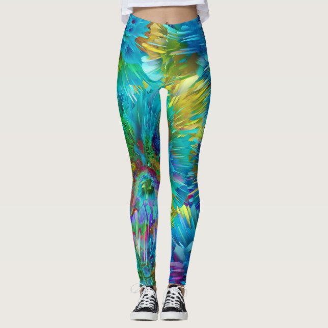 Underwater  Color Magic  Leggings (Front)