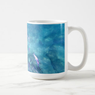 Underwater, coral reef, snorkeling coffee mug