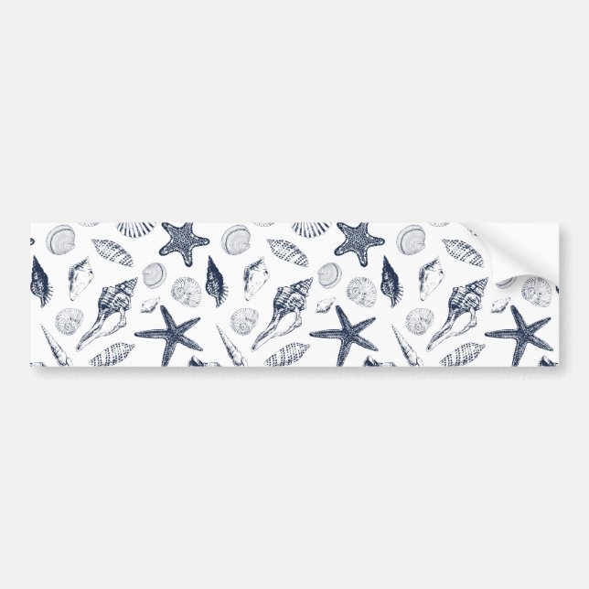 Underwater creatures bumper sticker (Front)