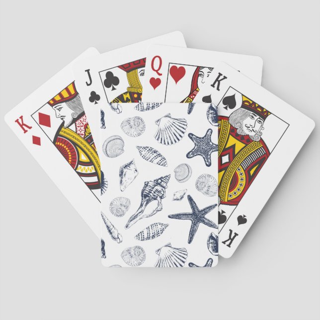 Underwater creatures poker cards (Back)