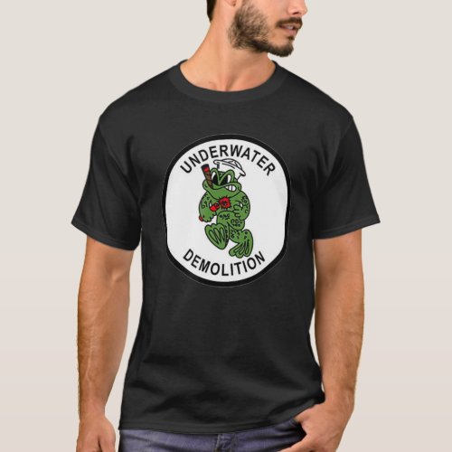  Underwater Demolition Teams Frog Patch Seals WW2 T_Shirt