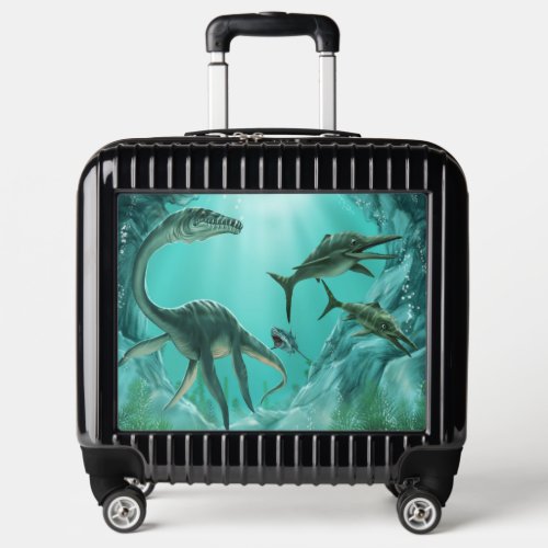 Underwater Dinosaur Pilot Case Luggage