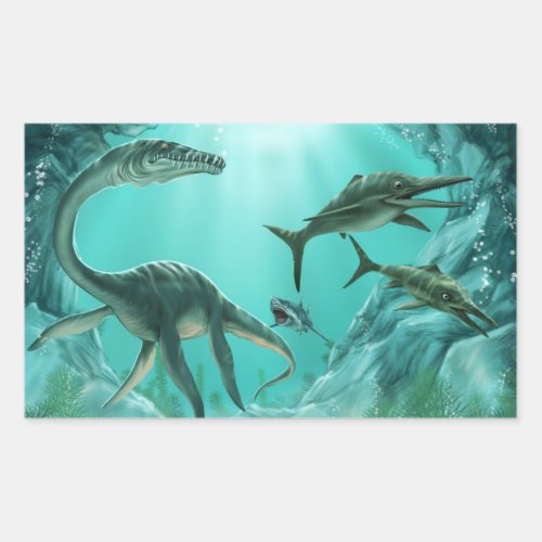 Underwater Dinosaur Stickers