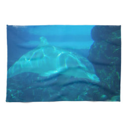 Underwater Dolphin Kitchen Towel