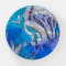 "Underwater" Dome Paperweight in water colors