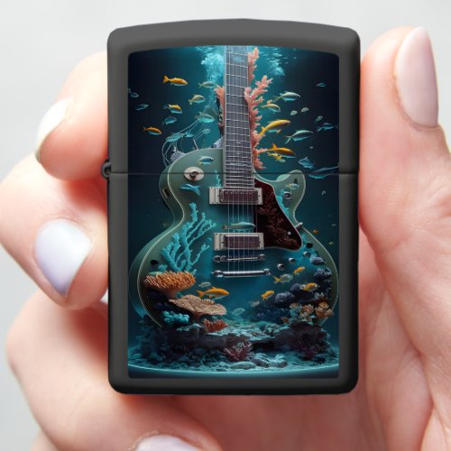 Underwater Electric Guitar Zippo Lighter