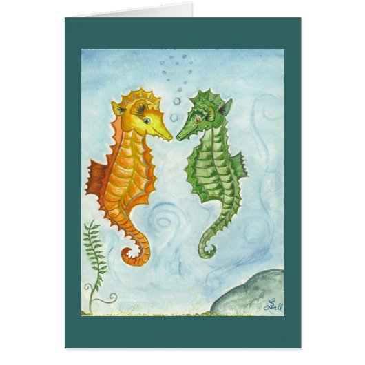 Underwater Equine Cards (Front)