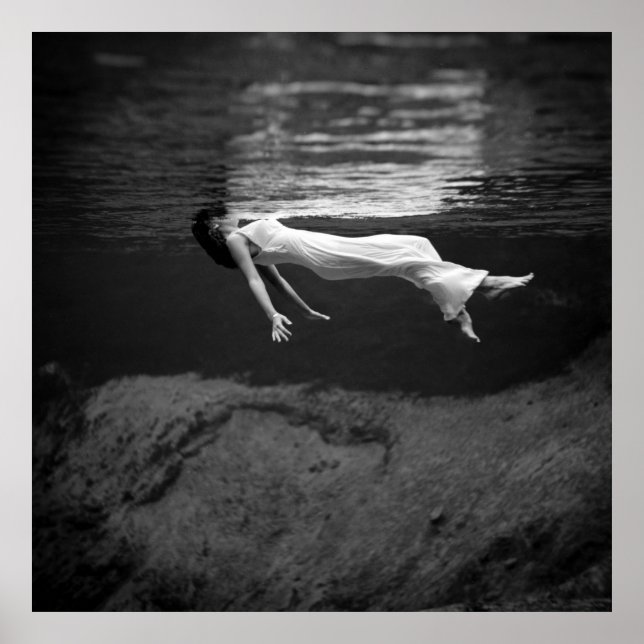 Underwater Fashion Photography Poster (Front)