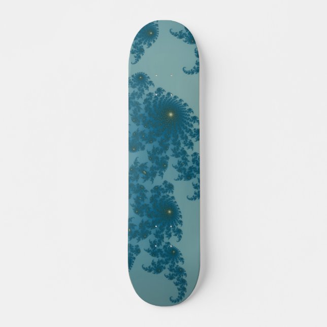 Underwater Ferns Skateboard Deck (Front)