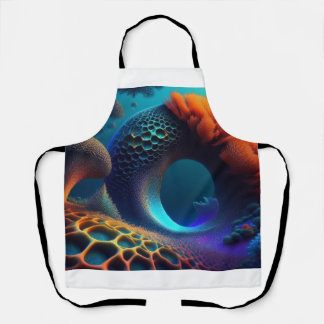 Underwater Fractal Landscape Apron