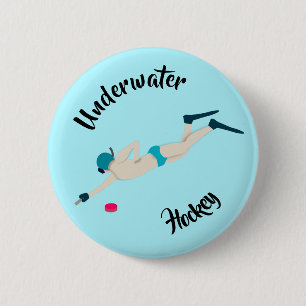 Underwater Hockey Button