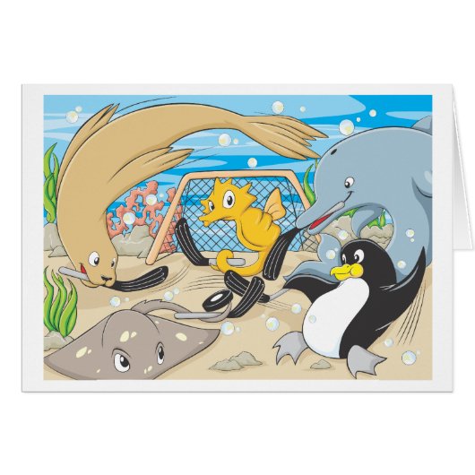 Underwater Hockey by Animals (Front Horizontal)