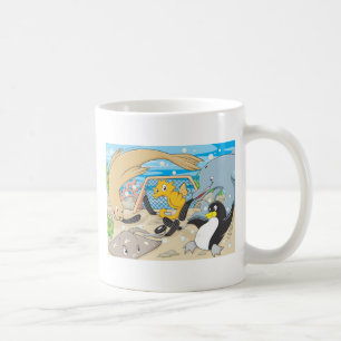 Underwater Hockey by Animals Coffee Mug