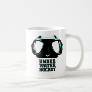 Underwater Hockey Classic White Mug