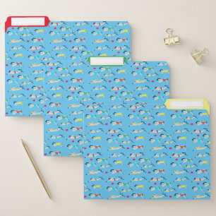 Underwater Hockey File Folder