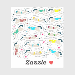 Underwater Hockey Sticker