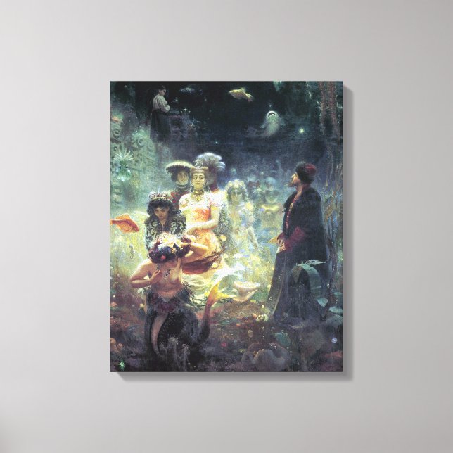 Underwater Kingdom Wrapped Canvas Print (Front)