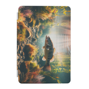 Underwater large mouth bass iPad mini cover