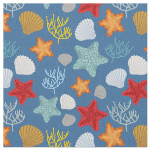 Underwater Life Pattern Fabric