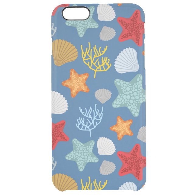 Underwater Life Pattern Uncommon iPhone Case (Back)